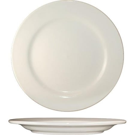 International Tableware 9 in Roma™ Plate With Rolled Edging, PK24 RO-8
